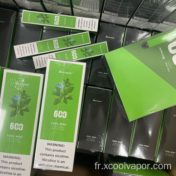 Vente en gros je suis jetable Vape 600 Puffs E-CIG